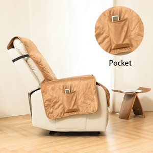 Housse de siège chauffante à minuterie réglable, coussin chauffant pour le corps, housse de canapé et de siège pour usage domestique - Product Image 6