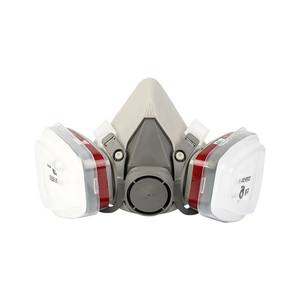 Máscara de Gas de Silicona 6200 para Pintura con Aerosol, Formaldehído, Pesticidas, Gases Químicos, Máscara Protectora Facial Completa contra Tóxicos y Venenos - Product Image 1