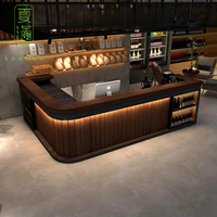 Comptoir de réception industriel sur mesure pour usine, bar multifonctionnel, caisse pour restaurant, bureau, salle de sport, bar, boutique