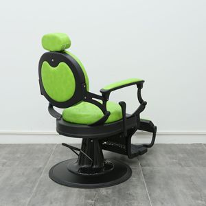 เก้าอี้ตัดผมโลหะสไตล์มินิมอลสมัยใหม่ พร้อมฟังก์ชั่นยกและหมุนได้ สำหรับ<span class=keywords><strong>ตัดผม</strong></span> จัดแต่งทรงผม ดัดผม ย้อมสี และทำสีผม - Product Image 4