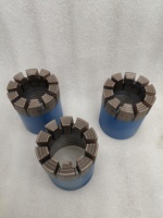 Broca de perforación de pozos de agua con botón tricónico de diamante impregnado, proveedor Gold de Longyear