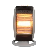 Chauffe halogène électrique 1200W infrarouge radiant 3 tubes chauffants tête de secousse rotative de haute qualité avec poignée de commutation