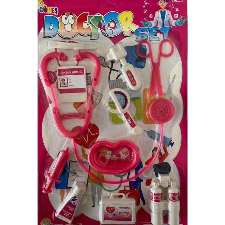Toy Doctor Set Pink