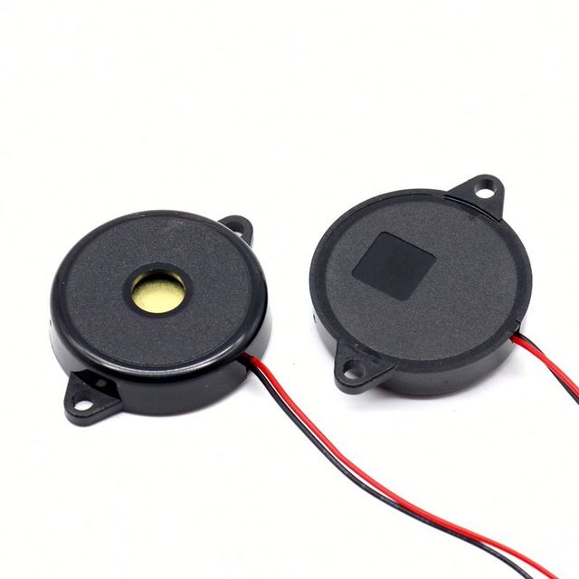 Dia 34MM Thickness 9MM 1300 Hz Low Frequency Piezo Transducer External Driving Passive Buzzer for Telephone