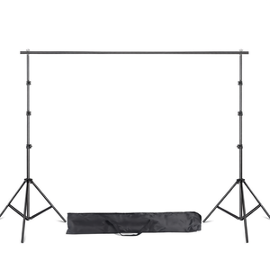Système de support de fond de scène DB 2,6x3M, trépied télescopique réglable pour studio photo et vidéo avec sac de transport - Product Image 1