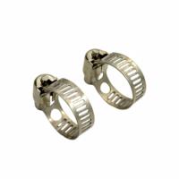 Collier de serrage pour tuyau de gaz léger de qualité supérieure en acier inoxydable finition impériale, série OEM