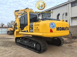Excavatrice sur chenilles PC220-8N1 Komatsu de 22 tonnes Machines d'occasion originales fabriquées au Japon Bon état Prix bas PLC Core Expédition mondiale - Product Image 3