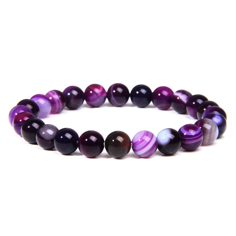 Purple Streak Agate