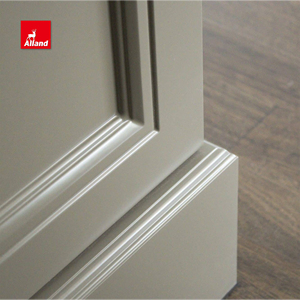 Lussuoso e affascinante armadio da <span class=keywords><strong>cucina</strong></span> accogliente con porta da incasso verde kaki con raccordo per la conservazione del vino ed apparecchio nascosto coperto - Product Image 6