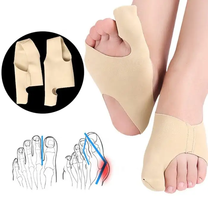 Orthopädischer Hallux Valgus orthopädischer Insole-Zehenstreichler Zeh-Rechner Sprossen-Gitterung Protektor Baumgelenkkorrektor Großer Zeh-Kappe