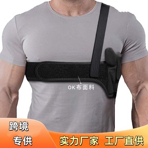 Funda táctica para pistola, de neopreno, para transporte oculto, para entrenamiento al aire libre, ajustable en tallas de 39, 45 y 51 pulgadas. - Product Image 5