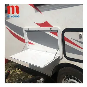 truck trailer and camping car and motorhome folding table outside picnic tables