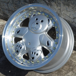 Fonyee pour Ronal URS Teddy Bear 15 pouces 15x8 4x10 0/114.3 Deep Dish Concave 4 trous de roue Huecos alliage roues de voiture <span class=keywords><strong>jantes</strong></span> automatiques - Product Image 3