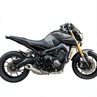 Moto Yamaha MT-09, machine lourde, moto de rue, course sur route, R1 R6 Kawasaki Horizon, voiture de sport, vitesse maximale de 160 km/h