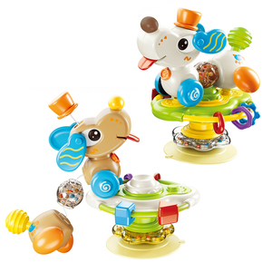Juguete Montessori de Cachorro Estirable con Articulaciones Móviles, Juguete de Perro para Arrastrar con Sonido, Juguete Educativo para Niños, Juego de Aprendizaje Temprano - Product Image 1