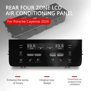 Panneau de climatisation des sièges arrière pour Porsche Cayenne 2024, panneau de commande de climatisation LCD, sans programmation, mise à niveau sans perte 1:1 - Product Image 6