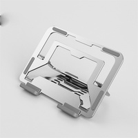 Support de tablette pliable ultra-fin, best-seller, léger (235 g), support de bureau en aluminium, support réglable pour tablettes et téléphones