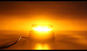 <span class=keywords><strong>Feux</strong></span> de signalisation LED ambre haute puissance à rotation magnétique ECE R65 TA2 70W 20LED pour camions agricoles, tracteurs, ambulances, voitures - Product Image 5