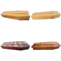 Ataúd Funerario Económico para Adultos, Fabricado en China, Venta Directa de Fábrica, Ataúd Ligero de Madera de Paulownia para Exportación