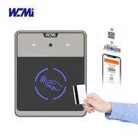 Cerradura de puerta avanzada con lector de códigos QR ISO14443 RFID NFC con controlador de acceso multiinterfaz