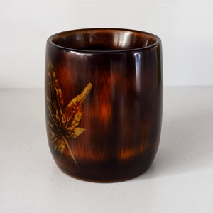 Intangible Cultural Heritage Lacquer Cup with Gold Leaf
