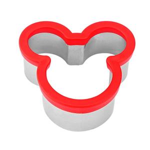 Ustensile de cuisine domestique en forme d'étoile, de cœur, de <span class=keywords><strong>Mickey</strong></span>, de dinosaure, 4 pièces, ensemble de couteaux à Sandwich en acier inoxydable - Product Image 3