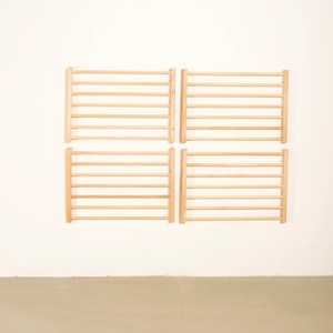 Porte-manteau mural en bois en forme de X, pliable, à un seul niveau, multi-usages pour cuisine et salle de bain, directement de l'usine - Product Image 2