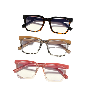 2025 Ladies Luxury Designer Pink Leopard Optics <strong>Degree</strong> Anti Blue Light <strong>Reading</strong> <strong>Glasses</strong> New Square Eyeglasses Frames for Women - Product Image 3