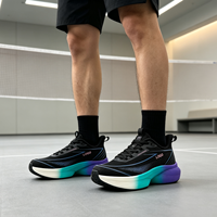 Chaussures de course pour hommes, baskets de sport personnalisées à lacets, respirantes, légères, chaussures décontractées