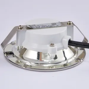 Vendita diretta in fabbrica pezzi di ricambio per cappa da cucina di alta qualità DC 12V lampada a LED bianca argento rotonda