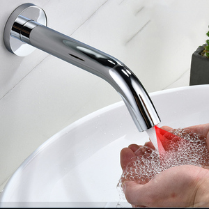 Robinet de capteur de lavage des mains à cellule photoélectrique <span class=keywords><strong>DC</strong></span> pour salle de bain sans contact d'hôtel - Product Image 5