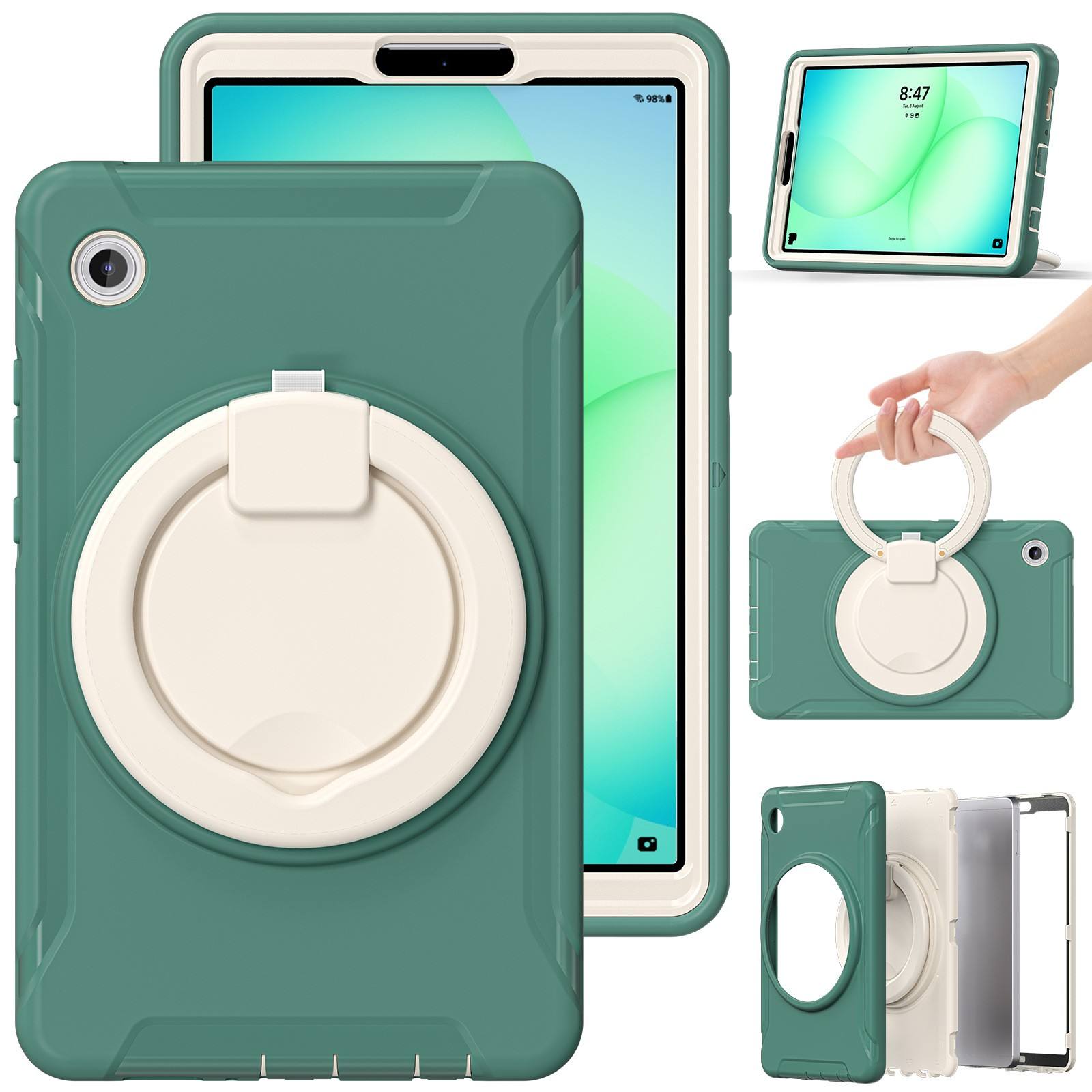 สีเขียว