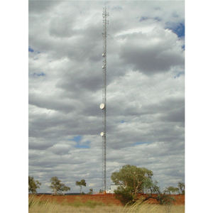 Oberflächen verzinkter Stahl 3-Bein-Guy-Mast 30m-120m Dreieckiges Gitter Telekommunikations-Antennen turm Windturbinen-Telekommunikation sturm - Product Image 1