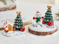 Décorations d'aquarium en résine, petite maison, micro-paysage, maisonnette en résine, petit ornement, figurines