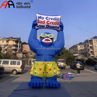 Gorila Inflable Gigante con Gafas de Sol y Audífonos, Inflable Divertido de DJ King Kong para Decoración Publicitaria en Exteriores