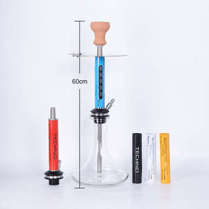 Chicha technologique géométrique, chicha en acier inoxydable, chicha de conception allemande, vente en gros de chichas - Product Image 5