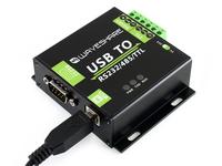 Convertidor de Interfaz USB RS232/485/TTL Waveshare ARM (Placa de Demostración) con Aislamiento Industrial, Compatible con Windows 10/8.1/8/7/XP