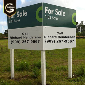 العقارات الحقيقية أدى الإضاءة وقوف السيارات سبائك الألومنيوم علامة سعر جيد آخر لافتات مضيئة - Product Image 2