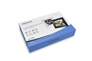 Cadre <span class=keywords><strong>photo</strong></span> numérique en bois massif 8 pouces avec écran tactile, lecture vidéo, Wi-Fi, <span class=keywords><strong>Cloud</strong></span> intelligent, WeChat, Google Photos et horloge – Vente en gros directe usine OEM - Product Image 6