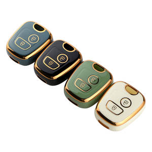 Para <span class=keywords><strong>Citroen</strong></span> C1 <span class=keywords><strong>C4</strong></span> para Peugeot 106 107 206 207 306 307 406 407 Auto Shell Fob Protector TPU Car Remote Key Case Cover Accesorios - Product Image 1