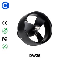 CubeMars DW25 48V 1315W 350M électrique étanche Rov sous-marin Kayak propulseur moteur pour planche à roulettes