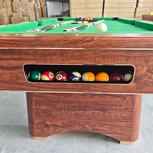 بسعر الجملة رخيص سنوكر MDF ، 6.5ft مع إرجاع تلقائي للكرة وملحقاتها متضمنة - Product Image 5