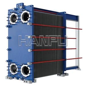 Intercambiador de Calor de placa, líquido de calefacción y refrigeración, material de soldadura - Product Image 5