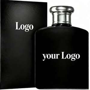 Profumo da uomo e da donna all'ingrosso dalla fabbrica, profumo nero misterioso, acqua di colonia a lunga durata con fragranza legnosa - Product Image 1