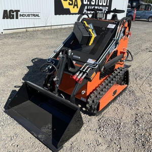 AGT YS-380 Mini Skid Steer Loader Mini Track Loader Gasolina Compactado Skid Steer Carregador Rato - Product Image 6