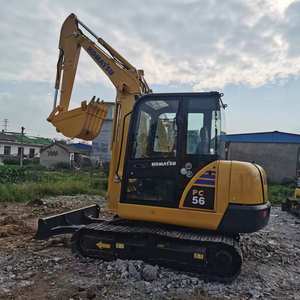 Machine de chantier d'occasion, excavatrice Komatsu 56, excavatrice Komatsu Pc 56, Pc56-7, Pc58-8, Pc110 d'occasion, Komatsu Pc56-7, vente chaude en stock - Product Image 3