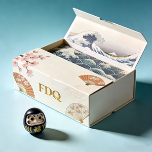 定制品牌标志，用于高级礼品盒。 运输多种风格的礼品包装。 工厂定制。 - Product Image 1