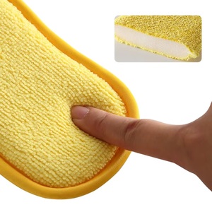 Éponge de cuisine essentielle en microfibre réutilisable de qualité exceptionnelle, anti-rayures, pour nettoyer les casseroles et le verre - Product Image 5
