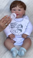 Offre Spéciale corps complet Silicone vinyle sommeil Reborn bébé poupée 22 pouces 55cm réaliste nouveau-né bébé poupée