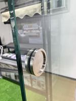 Poignée coulissante ronde en aluminium Acier inoxydable 304 Brosse Polonais Porte en verre Fabricant de fil EDM & Broaching Techniques Cnc
